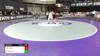 1B/2B 285 Cons. Round 2 - Brock Tracy, Lind-Ritzville vs Aaron Winans, Kalama