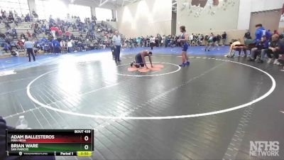 222 Boys Cons. Round 3 - Brian Ware, San Marcos vs Adam Ballesteros, Mira Mesa