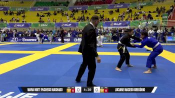 Luciane Macedo Gregório vs Wara Nikte Pacheco Machado 2025 Brasileiro Jiu-Jitsu IBJJF