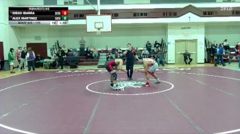 175 lbs Quarterfinal - Alex Martinez, St. Augustine Catholic High School vs Diego Ibarra, Santa Cruz Valley Union Hs