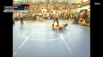 118 lbs 3rd Place Match - Miley Carte, Watkins Memorial vs Raelynne Moore, Pursuit Wrestling