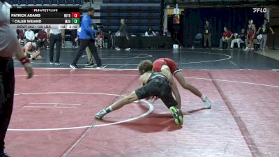 125 lbs Consi Of 4 - Patrick Adams, Rutgers vs Caleb Weiand, Michigan State