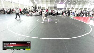 130 lbs Quarterfinal - Violet Gray, Central Grand Junction vs Regan Heywood, Wasatch