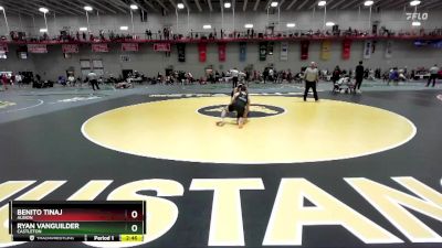 125 lbs Cons. Round 2 - Benito Tinaj, Albion vs Ryan Vanguilder, Castleton