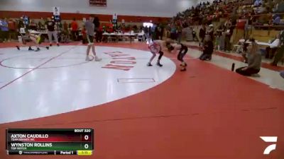 75-80 lbs Round 2 - Wynston Rollins, Top Notch vs Axton Caudillo, Team Braves WC