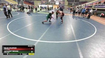 100 lbs Round 3 - Silas Coleman, Wisconsin vs Anthony Degani, Onalaska