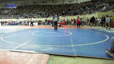 130 lbs Round Of 16 - Garrett Lynn, Tuttle vs Mason Owens, Chickasha Wrestling