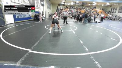 135 lbs 5th Place Match - Lilly Zediker, Etiwanda vs Jamie Barron, Paloma Valley