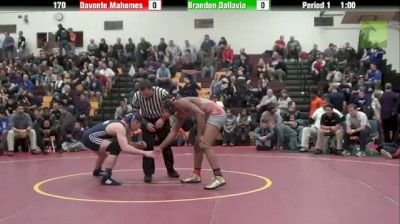 170 5th, Davonte Mahomes, IL vs. Brandon Dallavia NJ