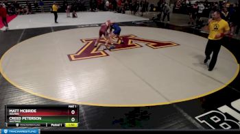 152 lbs Cons. Round 3 - Creed Peterson, Hastings vs Matt McBride, Holmen