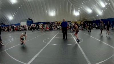 92 lbs Round 6 (8 Team) - Brennen Veverka, Neighborhood vs Sawyer Lauber, Noah Mattin`s WA