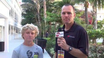 Blair Hurlock, 8th place boys, talks about college recruiting process