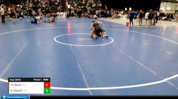 149 lbs Quarterfinal - Reese Davis, Nebraska vs Nikolas Slatoff, Unattached