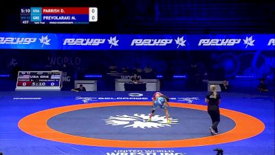 53 kg 1/2 Final - Dominique Olivia Parrish, United States vs Maria Prevolaraki, Greece