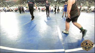 131 lbs Rr Rnd 2 - MaminaKowa Warrior, Tecumseh Youth Wrestling vs Case Anderson, Comanche Takedown Club