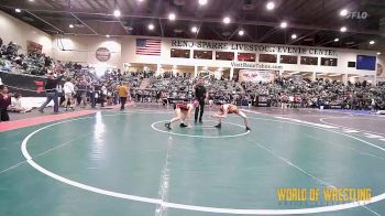 125 lbs Consi Of 16 #1 - Goldie Smith, Tokay Wrestling Club vs Jaydarae Nance, Warriors Of Christ WOC