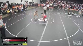 4A 106 lbs Cons. Round 1 - Titan Magee, Lugoff-Elgin vs Jax Dean, Northwestern
