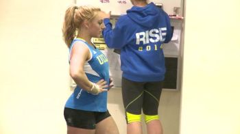 US Olympian Sam Pezsek  reveals NEW  Floor routine at UCLA intrasquad