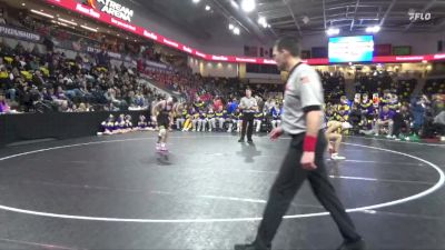 150 lbs Quarterfinal - Dawson Youngblut, Don Bosco vs Izaac Sailors, Logan-Magnolia