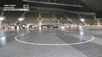 6A 106 lbs Cons. Round 1 - Daniel Coleman, Brookwood Jr-Sr vs Carson Jones, Wetumpka