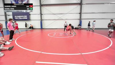 126 lbs Rr Rnd 3 - Gabriel James, 84 Athletes Red vs Daniel Noel, Division-1 Potentially Dangerous