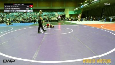 95 lbs Consi Of 8 #2 - Octavio Castillo, Juggernaut Wrestling Club vs Alfonso Gutierrez, Wolf Pack WC