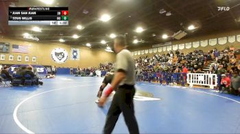 120 lbs Quarterfinal - Titus Willis, Independence vs Juan San Juan, Santa Maria