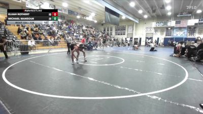126 lbs Cons. Round 3 - Michael Mansour, Aliso Niguel vs Elijah Rothert, Huntington Beach