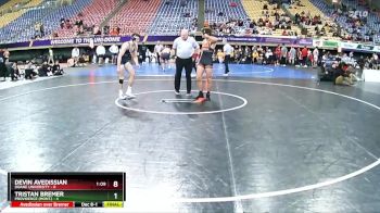 141 lbs Placement (4 Team) - Dante Reviglio, Providence (Mont.) vs Tristen Brown, Doane University