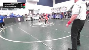 140 lbs Cons. Semi - Rylee Moorehead, Elsinore vs Lillian Zediker, Etiwanda