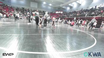 40 lbs Round Of 16 - Sloane Scott, Hilldale Youth Wrestling Club vs Ryker Needham, Coweta Tiger Wrestling
