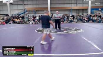 115 lbs Round 1 - Liam Wilhelm, Fighting Squirrels vs Silas Johnson, Hi Desert Mat Club