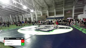 125 lbs Cons. Round 2 - Isabelle Richards, Box Elder vs Hannah Crapo, Mountain View