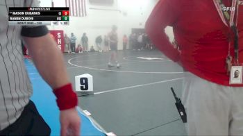 150 lbs Champ. Round 1 - Mason Eubanks, Columbus East vs Ranen DuBois, Wes-Del