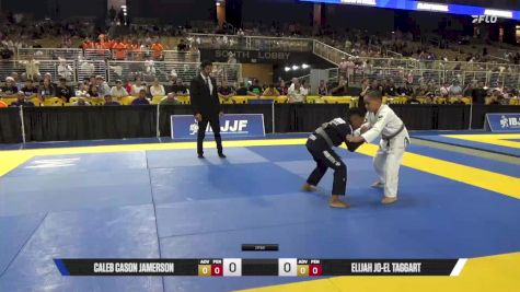 Elijah Jo-El Taggart vs Caleb Cason Jamerson 2025 Pan Kids Jiu-Jitsu IBJJF Championship