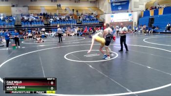 126 lbs Round 1 - Cale Wills, Augusta vs Hunter Faris, Wahoo