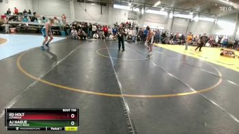 126 lbs Champ. Round 3 - AJ Hague, Riverdale Ridge vs Ed Holt, Lutheran