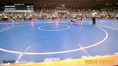 84 lbs Round Of 64 - Owen Runge, Hawkeye Wrestling Academy vs Liam Murphy, Reign WC
