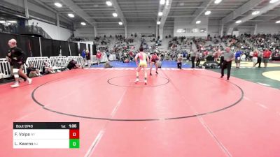 152 lbs 7th Place - Frank Volpe, NY vs Landon Kearns, NJ