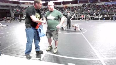 65 lbs Round Of 16 - Max Briggs, East Kansas Eagles vs Conner Roy, Ascension Titans