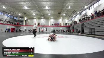 125 lbs Cons. Round 2 - Treyton Ackman, Upper Iowa vs Preston Xayachak, Southwest Minnesota State