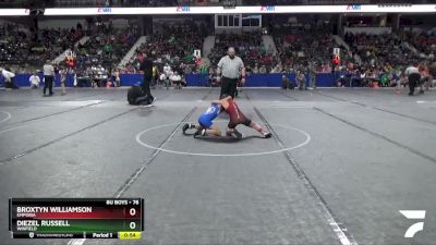 76 lbs Semifinal - Diezel Russell, Winfield vs Broxtyn Williamson, Emporia