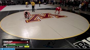 285 lbs Cons. Round 3 - Conor Popp, Lakeville North vs Grant Chapman, Anoka