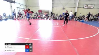 83 kg Rr Rnd 3 - Brady Allessie, Steller Trained Maleval vs Ryan Brown, Barn Boys