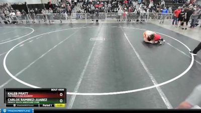 106 lbs Champ. Round 3 - Carlos Ramirez-Juarez, Mexico Youth Wrestling Club vs Kaleb Pratt, The Wrestling Academy