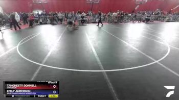 144 lbs Round 1 - TaHonesty Donnell, Wisconsin vs Emily Anderson, West Salem Bangor Wrestling