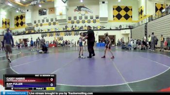 71 lbs Quarterfinal - Casey Harris, Contenders Wrestling Academy vs Kam Fuller, Indiana