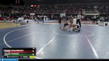 132 lbs Cons. Round 3 - Rykker Schilperoort, Sunnyside vs Trever Clemans, Capital