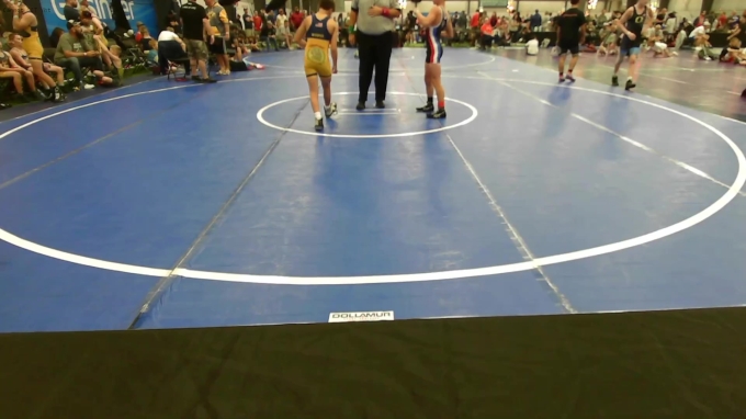 100 lbs Rr Rnd 1 - Blake Nevils, Bull Trained vs Lucas Ward, West ...