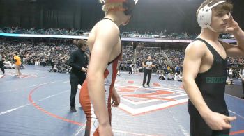 8A 138 lbs Semifinal - Hutson Catullo, Green Hope vs Connor Reece, Northwest Guilford High School